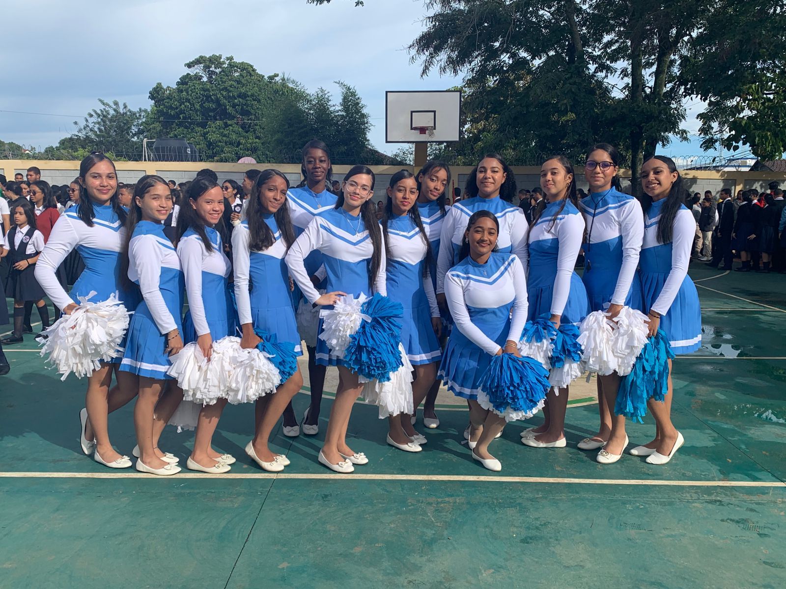 Gimnasia rítmica en el desfile del 30 de marzo, foto 1